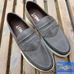 کالج فیلی رنگ بافتی زیره سفید دور دوخت