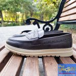 کالج فیلی رنگ بافتی زیره سفید دور دوخت