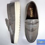 کالج فیلی رنگ بافتی زیره سفید دور دوخت