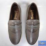 کالج فیلی رنگ بافتی زیره سفید دور دوخت