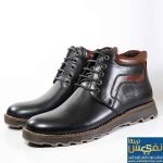 نیم بوت چرم طبیعی کلارک رنگ مشکی