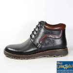 نیم بوت چرم طبیعی کلارک رنگ مشکی