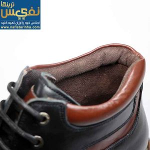 نیم بوت چرم طبیعی کلارک رنگ مشکی