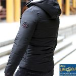 کاپشن بارانی زیپدار مردانه مشگی رنگ