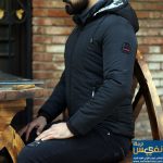 کاپشن بارانی زیپدار مردانه مشگی رنگ