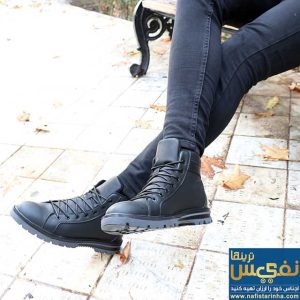 نیم بوت ونیز مشکی