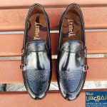 کالج مردانه نقابدار مشکی ورنی