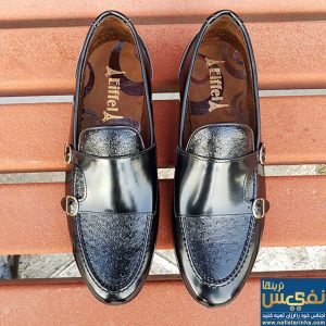 کالج مردانه نقابدار مشکی ورنی