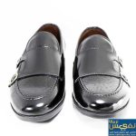 کالج مردانه نقابدار مشکی ورنی