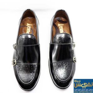 کالج مردانه نقابدار مشکی ورنی