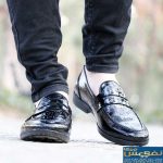 کفش کالج مردانه لبخند کروکودیلی