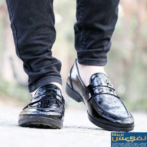 کفش کالج مردانه لبخند کروکودیلی