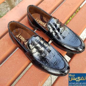 کفش کالج مردانه لبخند کروکودیلی
