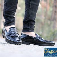 کفش کالج مردانه لبخند کروکودیلی