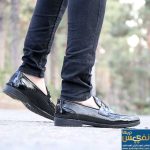 کفش کالج مردانه لبخند کروکودیلی