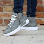 نیم بوت مردانه طوسی