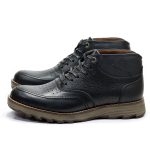 نیم بوت چرم طبیعی مردانه