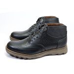 نیم بوت چرم طبیعی مردانه