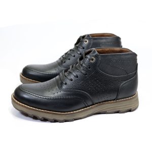 نیم بوت چرم طبیعی مردانه