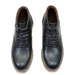 نیم بوت چرم طبیعی مردانه